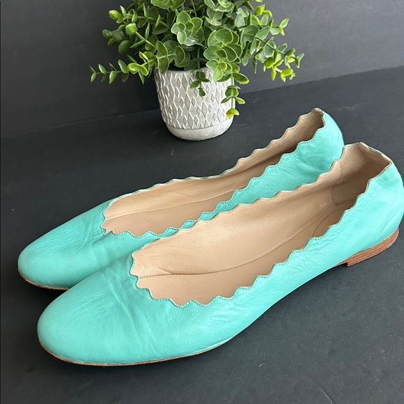 Chloé Laurenleather ballet flats